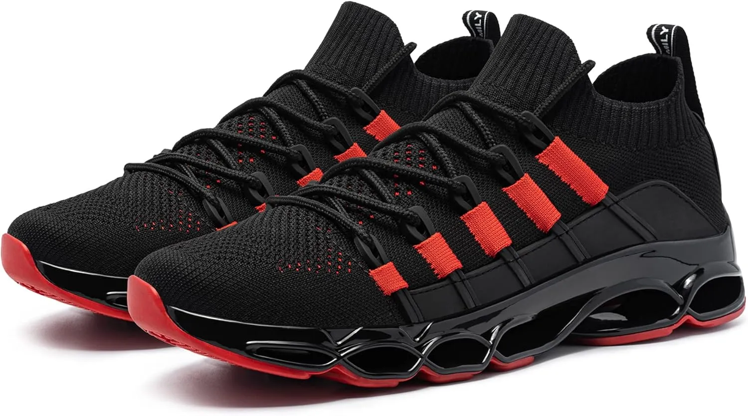 DYKHMATE Steel Toe Wide Shoes for Men Women Lightweight Safety Sneakers Fashion Work Shoes Comfortable Breathable Safety Toe Slip on Tennis Shoes