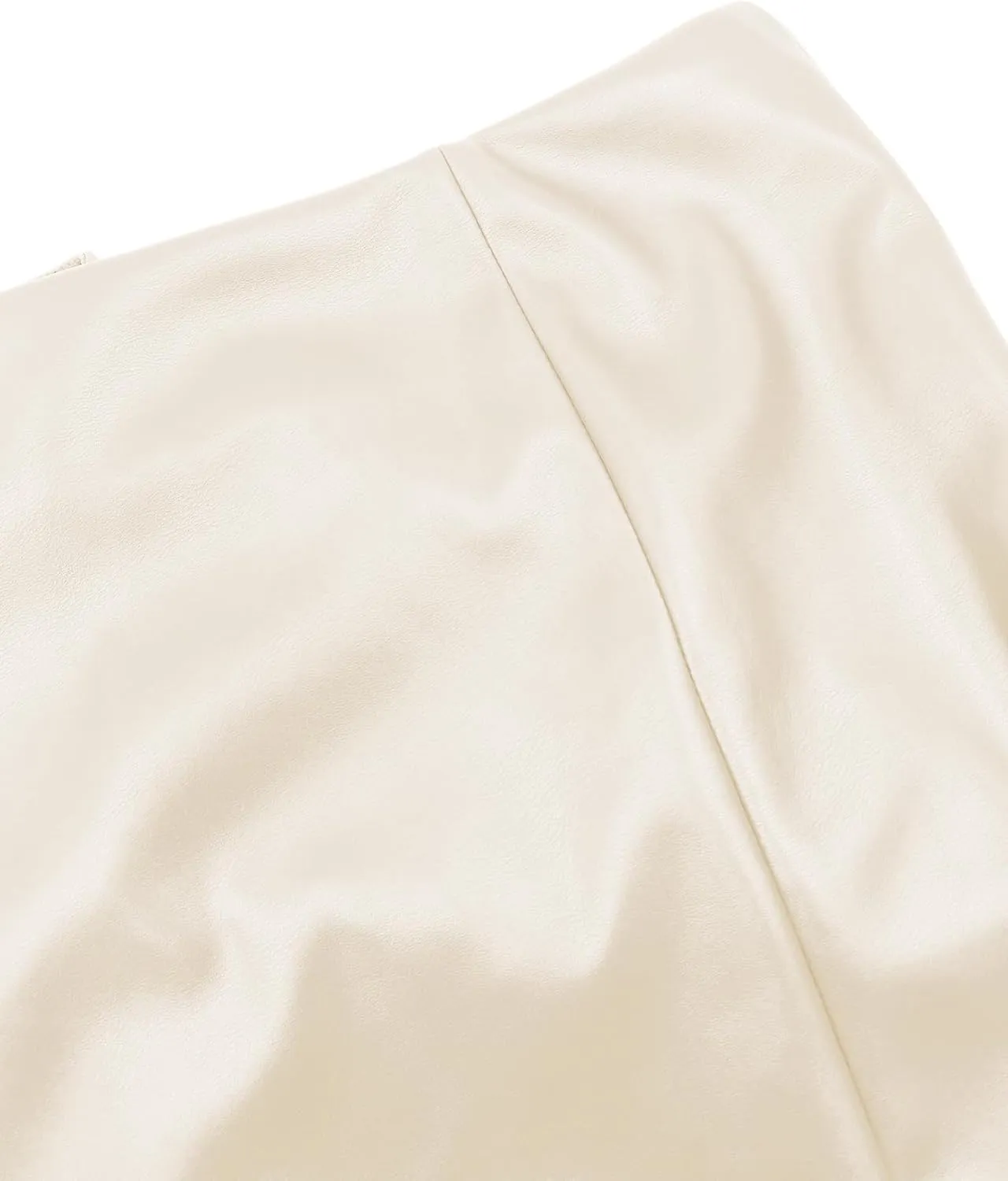 Fallorchid Women's Faux Leather Shorts Sexy Skinny Mini Shorts Hot Pants