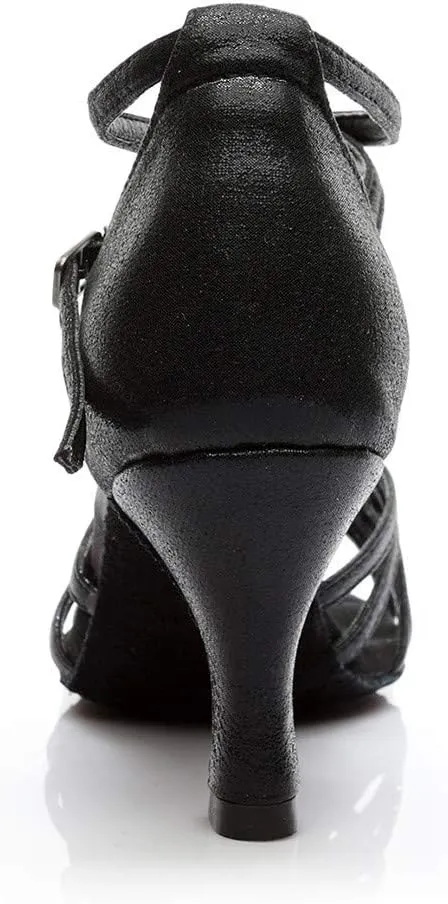 Fashion Latin Dancing Shoes Women Ballroom Dance Sandals Prom Women's Sandals Women Platform Chunky for