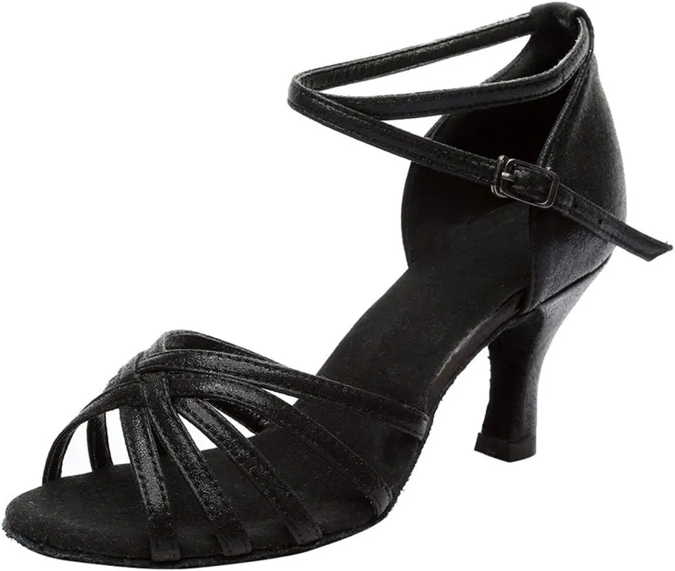 Fashion Latin Dancing Shoes Women Ballroom Dance Sandals Prom Women's Sandals Women Platform Chunky for