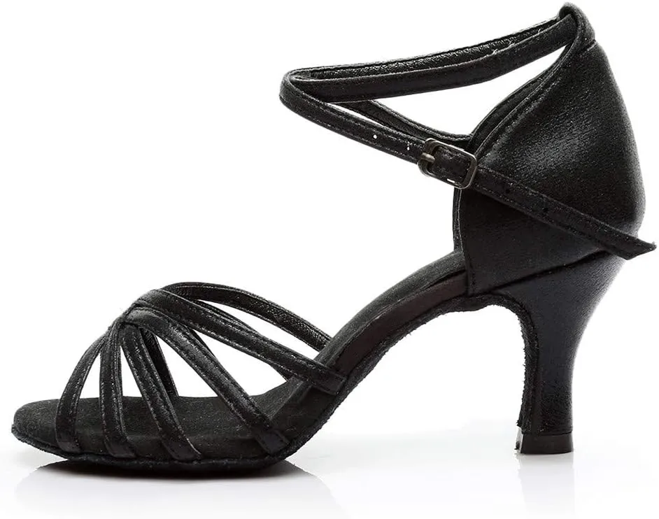 Fashion Latin Dancing Shoes Women Ballroom Dance Sandals Prom Women's Sandals Women Platform Chunky for