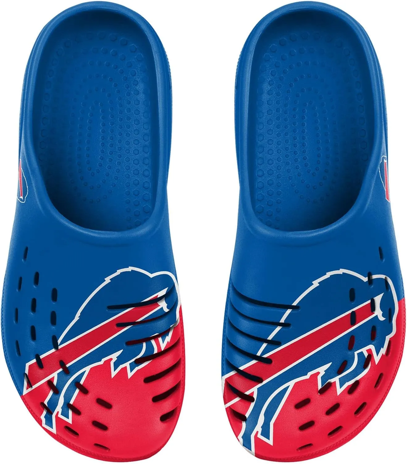 FOCO Boys NFL Kids Team Logo Garden Water Sandals Shoes Slipper Clogs