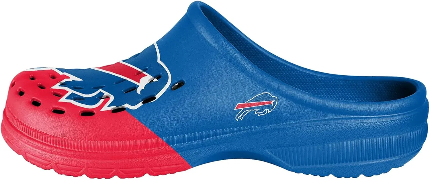 FOCO Boys NFL Kids Team Logo Garden Water Sandals Shoes Slipper Clogs