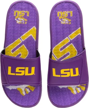 FOCO Men's NCAA College Team Logo Athletic Sport Shower Flip Flop Sandals Gel Slides
