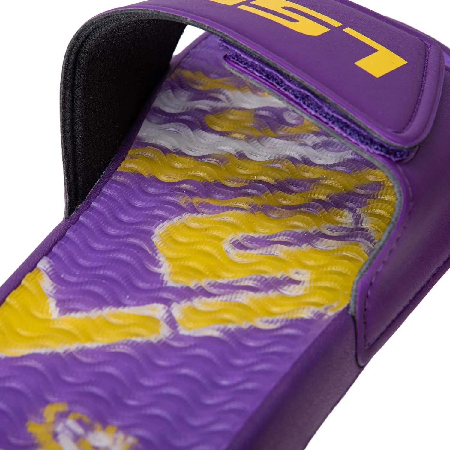 FOCO Men's NCAA College Team Logo Athletic Sport Shower Flip Flop Sandals Gel Slides