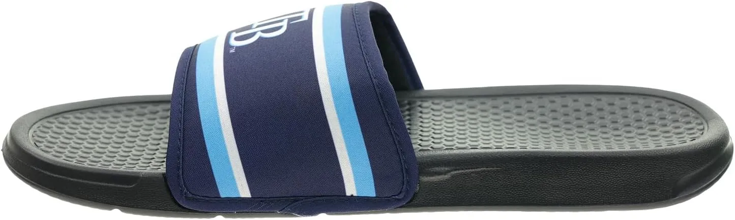 FOCO MLB Team Printed Slide Sandals – Officially Licensed Baseball Fan Footwear for Comfort & Style
