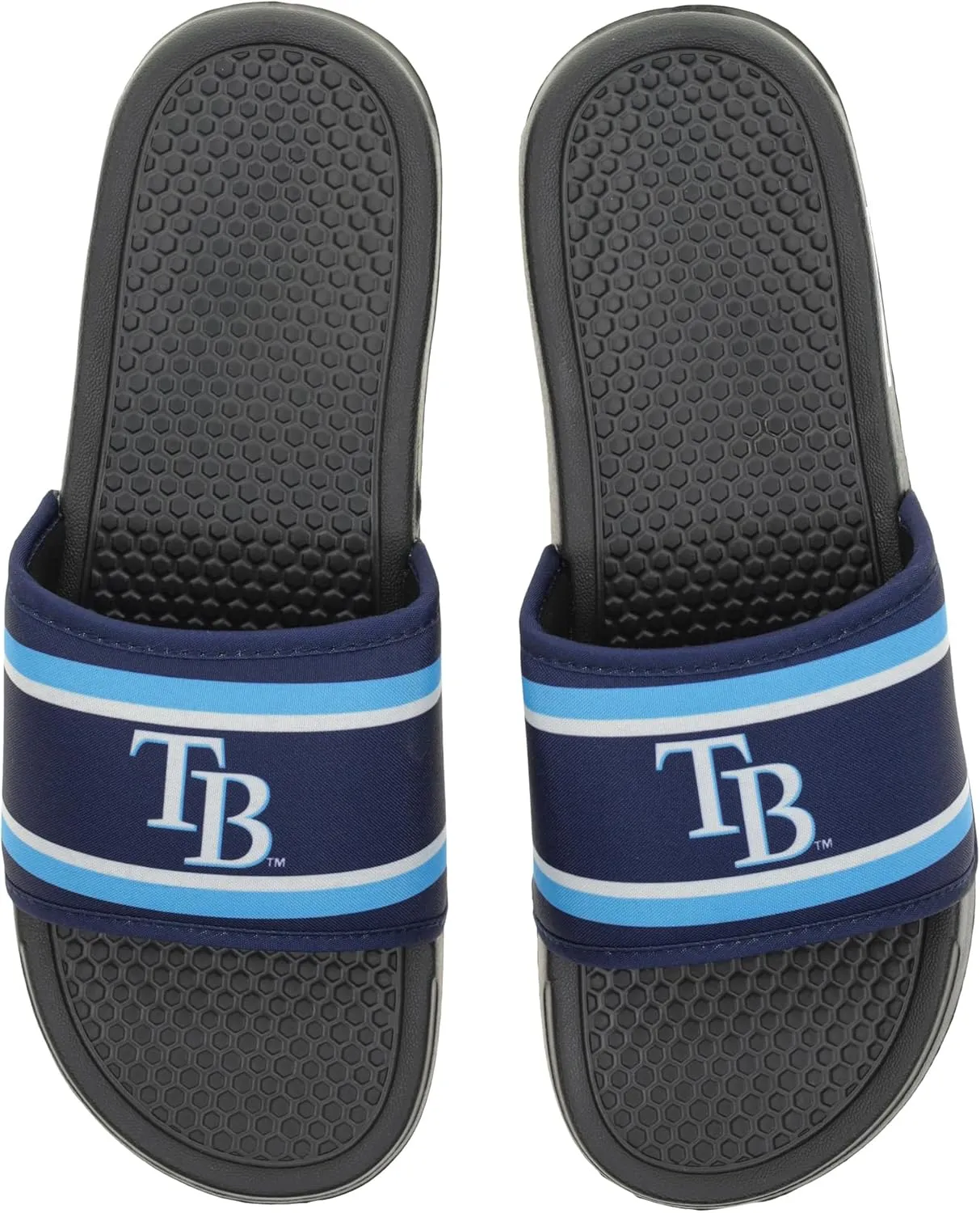 FOCO MLB Team Printed Slide Sandals – Officially Licensed Baseball Fan Footwear for Comfort & Style