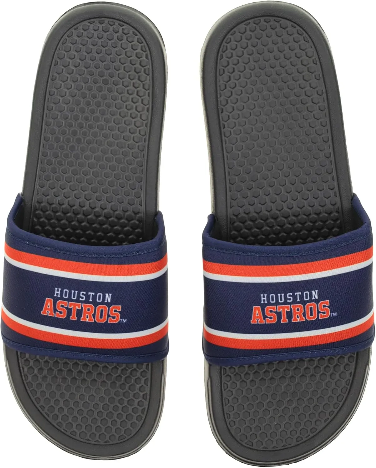 FOCO MLB Team Printed Slide Sandals – Officially Licensed Baseball Fan Footwear for Comfort & Style