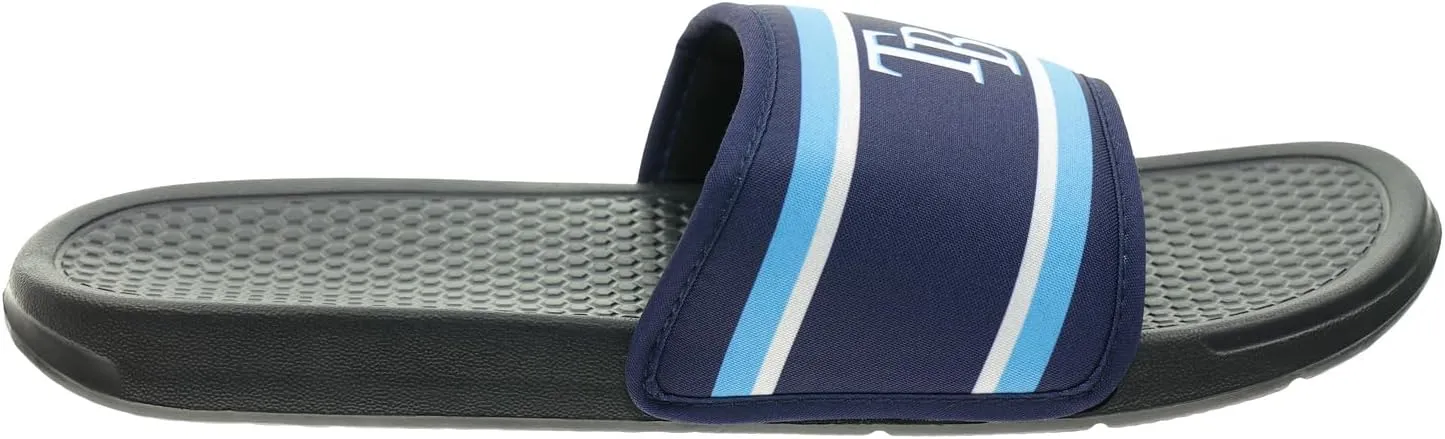 FOCO MLB Team Printed Slide Sandals – Officially Licensed Baseball Fan Footwear for Comfort & Style