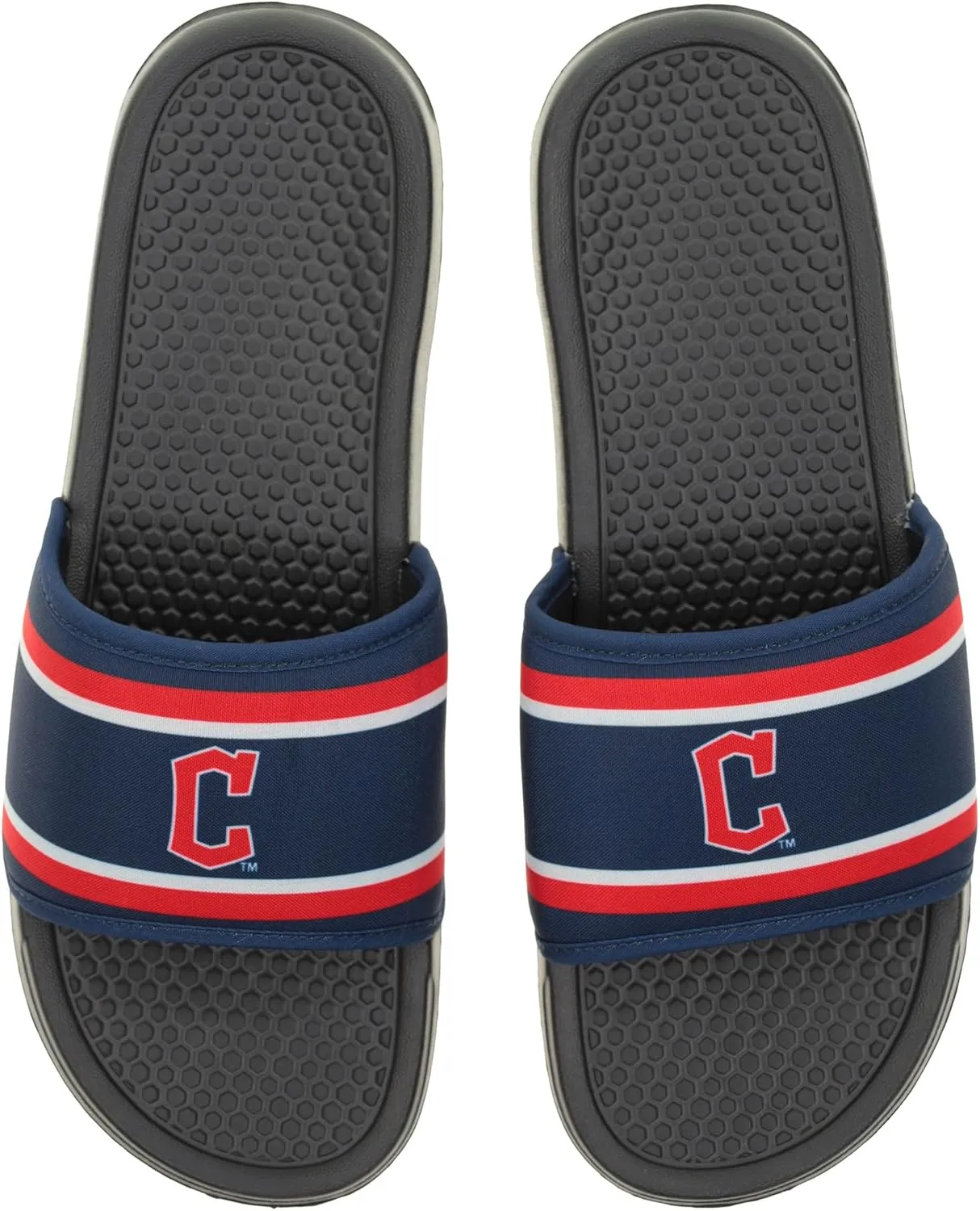 FOCO MLB Team Printed Slide Sandals – Officially Licensed Baseball Fan Footwear for Comfort & Style