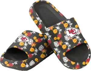 FOCO Women's NFL Team Logo Ladies Pillow Slides Sandals