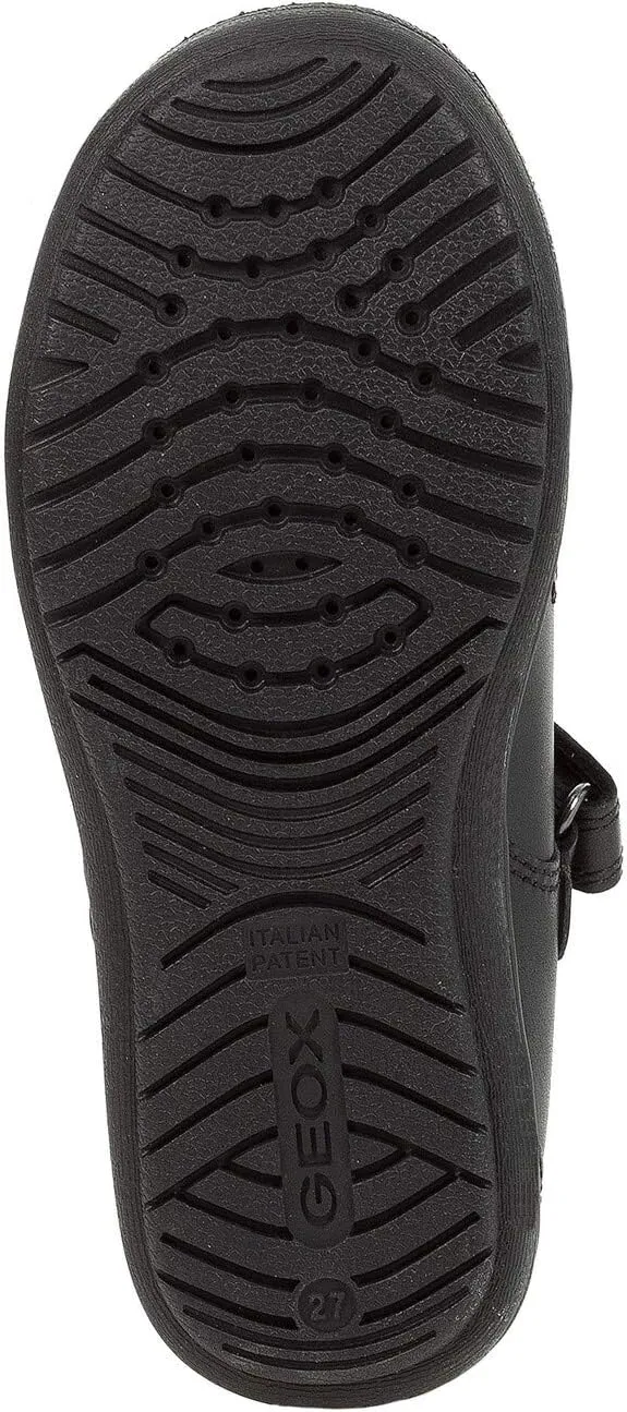 Geox Unisex-Child Ankle Strap Ballet Flats