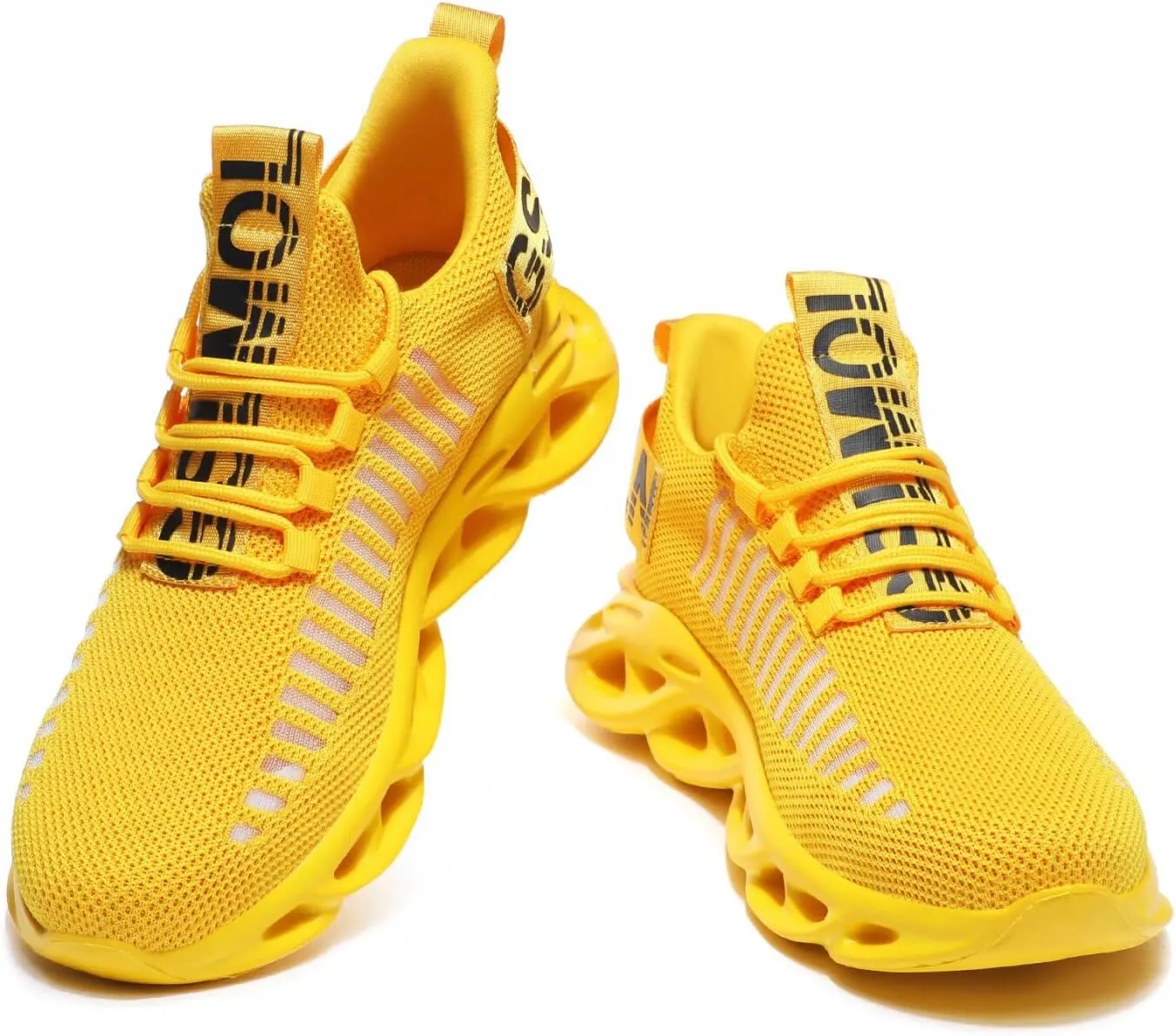 GSLMOLN Men's Slip on Breathable Walking Shoes Ultra Lightweight Casual Sport Gym Fashion Sneakers