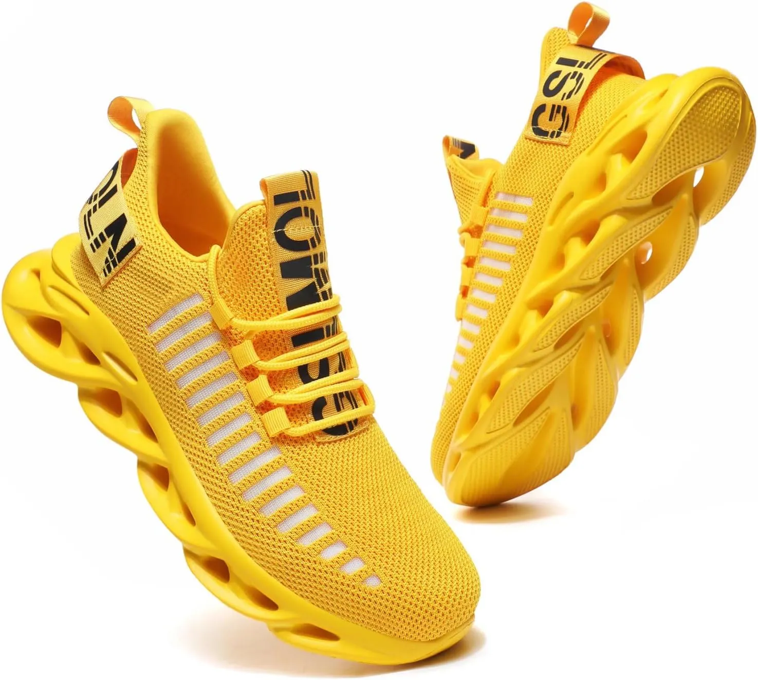 GSLMOLN Men's Slip on Breathable Walking Shoes Ultra Lightweight Casual Sport Gym Fashion Sneakers