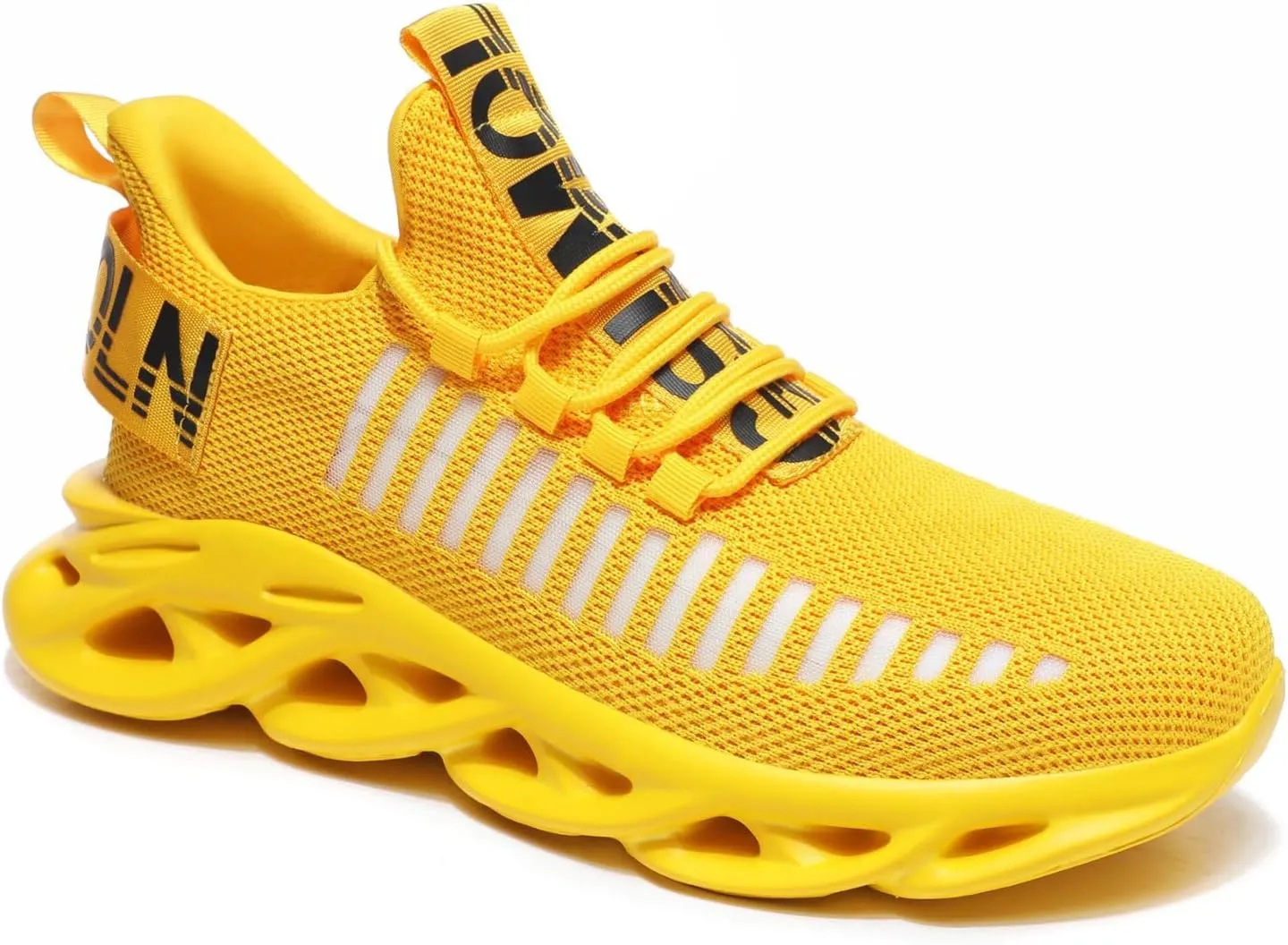 GSLMOLN Men's Slip on Breathable Walking Shoes Ultra Lightweight Casual Sport Gym Fashion Sneakers