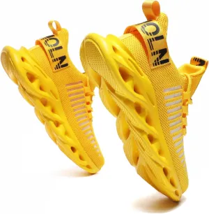GSLMOLN Men's Slip on Breathable Walking Shoes Ultra Lightweight Casual Sport Gym Fashion Sneakers