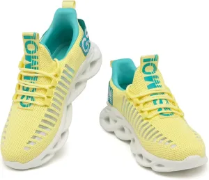 GSLMOLN Womens Walking Shoes Mesh Non Slip Gym Sports Casual Fashion Sneakers