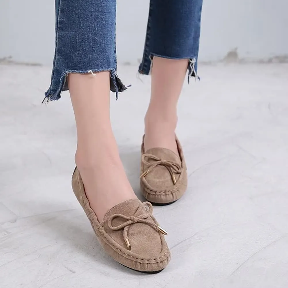 Hee grand Women's Slip On Loafers Soft Foldable Round Toe Ballet Flats