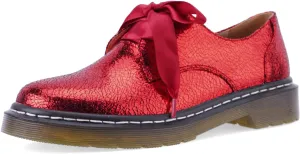 IMPREMEY Mary Janes Oxford Bow Flats Loafers Shoes for Women Round Toe Platform Non-Slip Comfortable Casual Cute Shoes