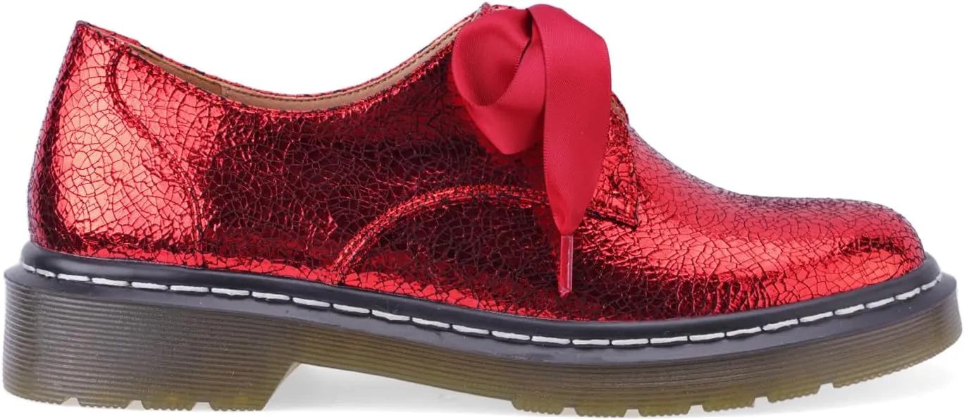 IMPREMEY Mary Janes Oxford Bow Flats Loafers Shoes for Women Round Toe Platform Non-Slip Comfortable Casual Cute Shoes