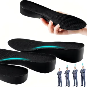 Insole Height Increase Men,Shoe Heel Lifts Men for Women,Orthopedic Highpads,Mens Height Increasing Insoles,Height Booster,Brandone Height Insoles 2.0,Rizzsoles (11.06''Lx1.6''UP) (1Pair)
