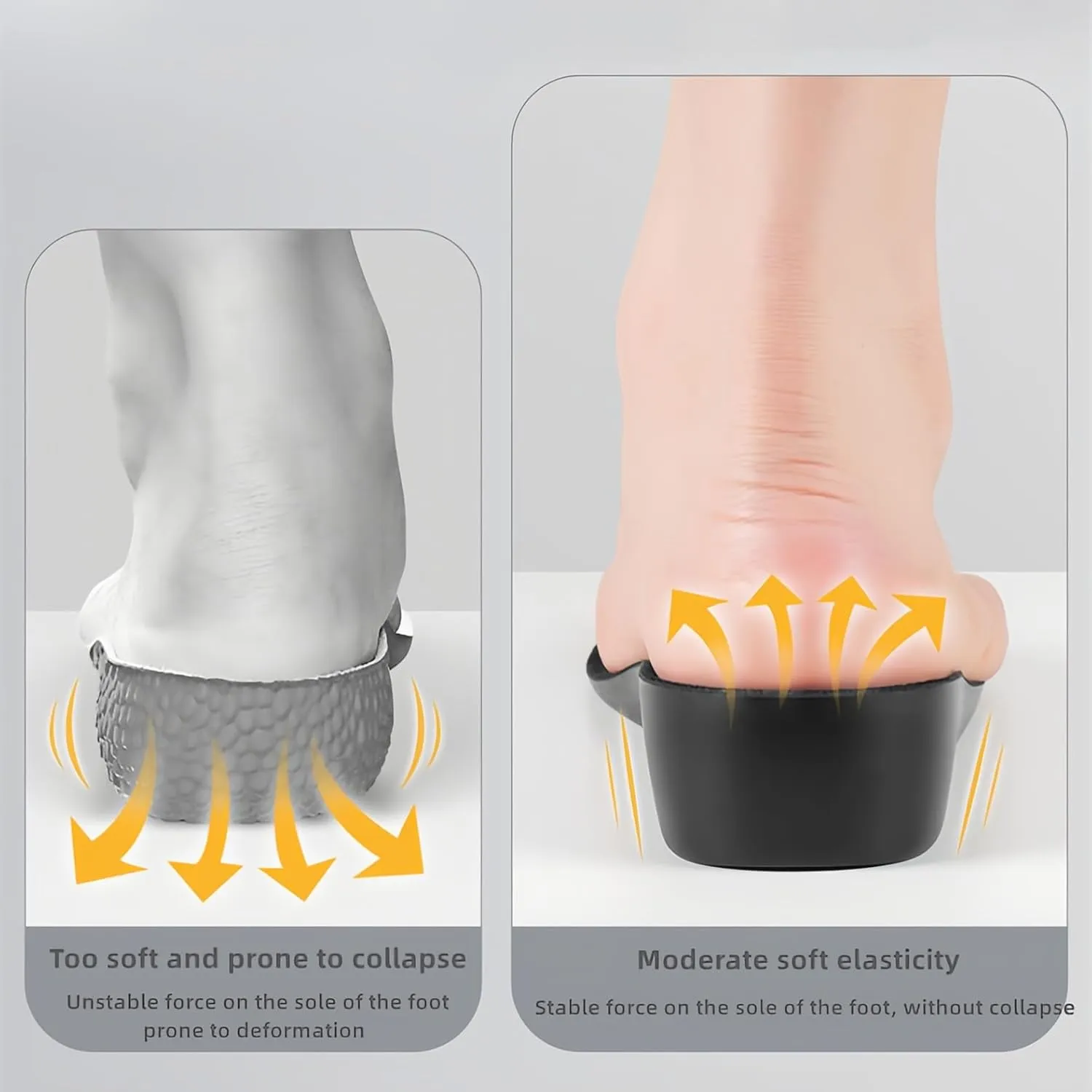 Insole Height Increase Men,Shoe Heel Lifts Men for Women,Orthopedic Highpads,Mens Height Increasing Insoles,Height Booster,Brandone Height Insoles 2.0,Rizzsoles (11.06''Lx1.6''UP) (1Pair)