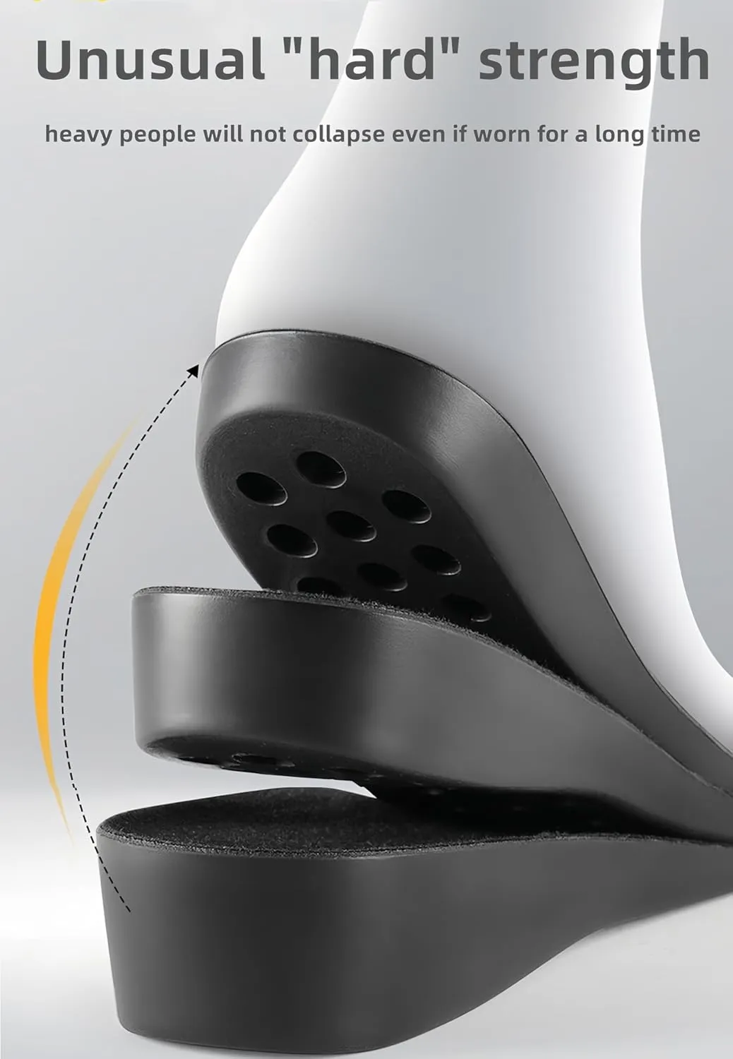 Insole Height Increase Men,Shoe Heel Lifts Men for Women,Orthopedic Highpads,Mens Height Increasing Insoles,Height Booster,Brandone Height Insoles 2.0,Rizzsoles (11.06''Lx1.6''UP) (1Pair)