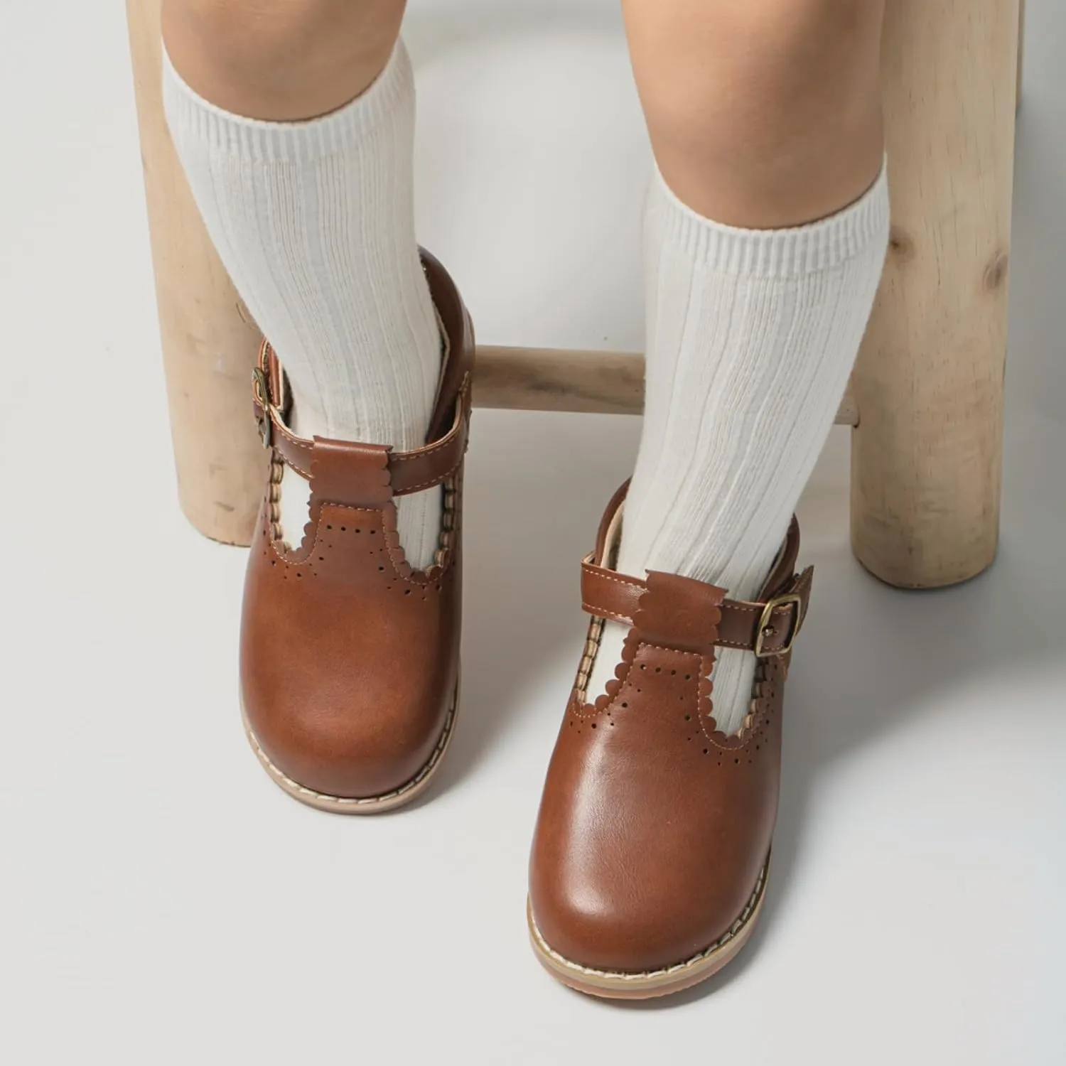 ISINSER Toddler Girls Classic Oxford Shoes Princess Dress Mary Jane Party Bowknot Flats School Uniform Shoes