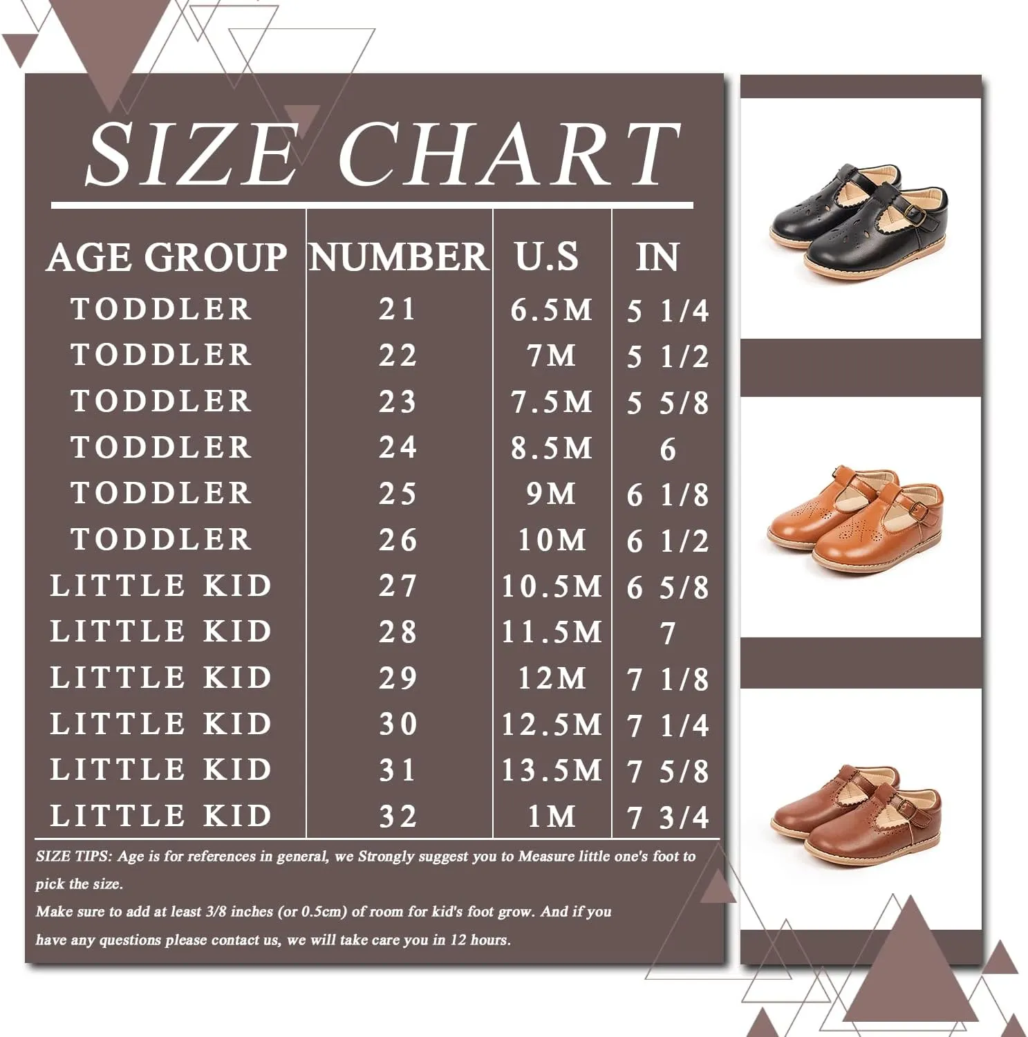 ISINSER Toddler Girls Classic Oxford Shoes Princess Dress Mary Jane Party Bowknot Flats School Uniform Shoes