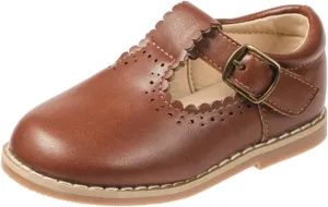 ISINSER Toddler Girls Classic Oxford Shoes Princess Dress Mary Jane Party Bowknot Flats School Uniform Shoes