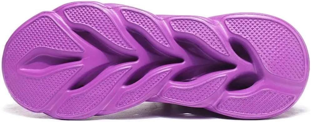 Jakcuz Women's Lace Up Walking Shoes Breathable Ultra Lightweight Sport Casual Ladies Girls Fashion Platform Sneakers