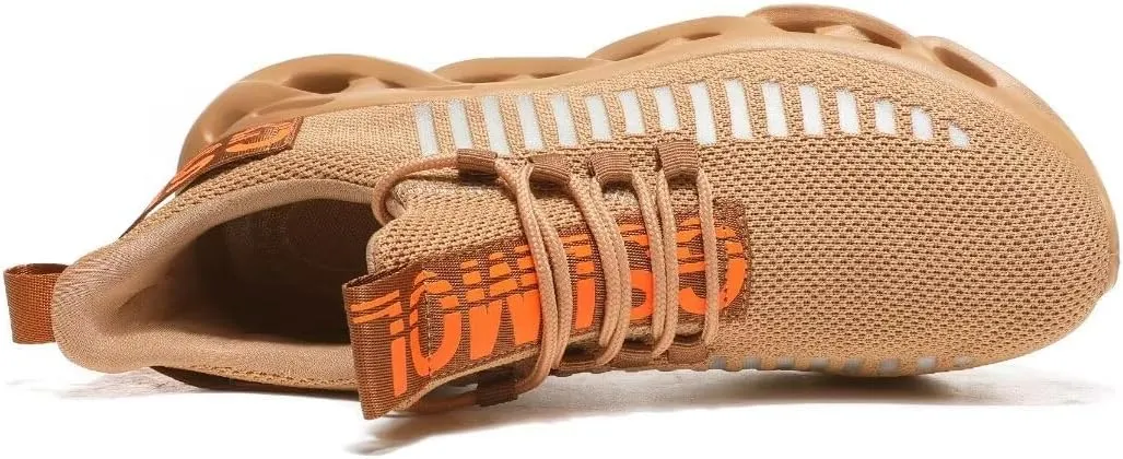 Jakcuz Women's Lace Up Walking Shoes Breathable Ultra Lightweight Sport Casual Ladies Girls Fashion Platform Sneakers