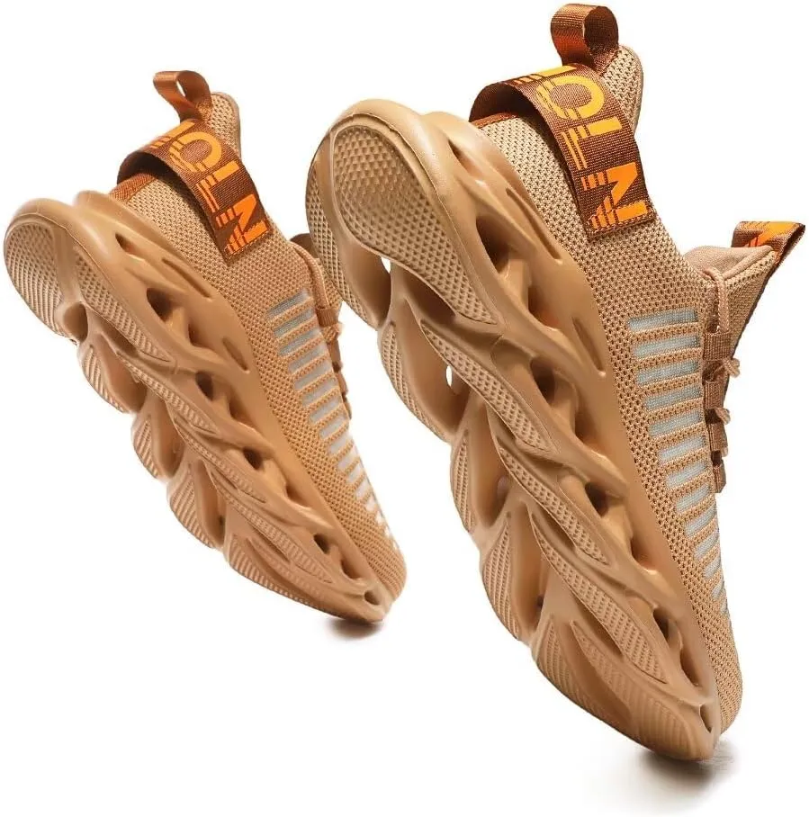 Jakcuz Women's Lace Up Walking Shoes Breathable Ultra Lightweight Sport Casual Ladies Girls Fashion Platform Sneakers