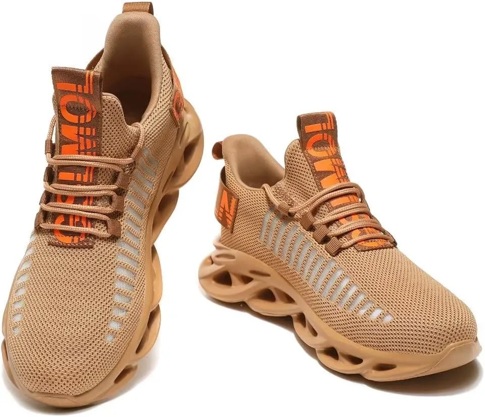 Jakcuz Women's Lace Up Walking Shoes Breathable Ultra Lightweight Sport Casual Ladies Girls Fashion Platform Sneakers