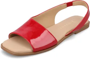 Journee Collection Women's Brinsley Slingback Flat Sandals