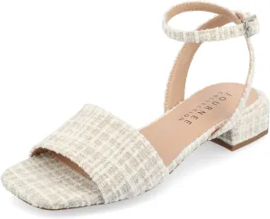 Journee Collection Womens Buckle Slingback Heels