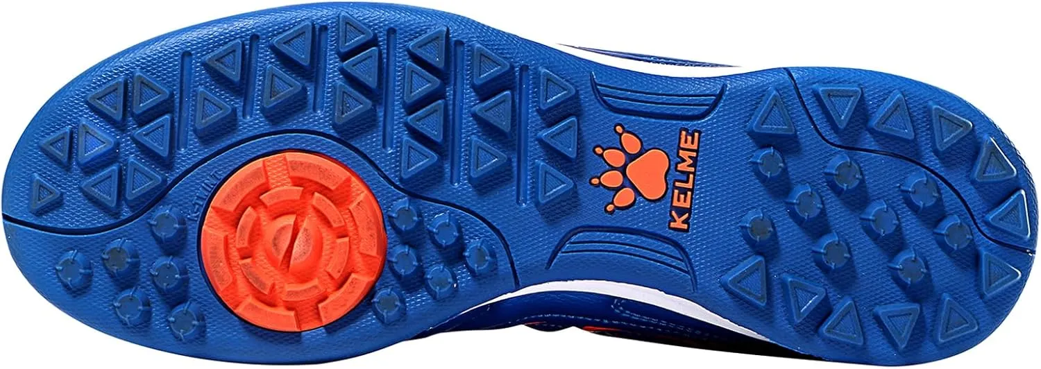 KELME Men's Soccer Shoes Football Shoes Outdoor Indoor Professional Futsal TF Football Breathable Sneakers Training