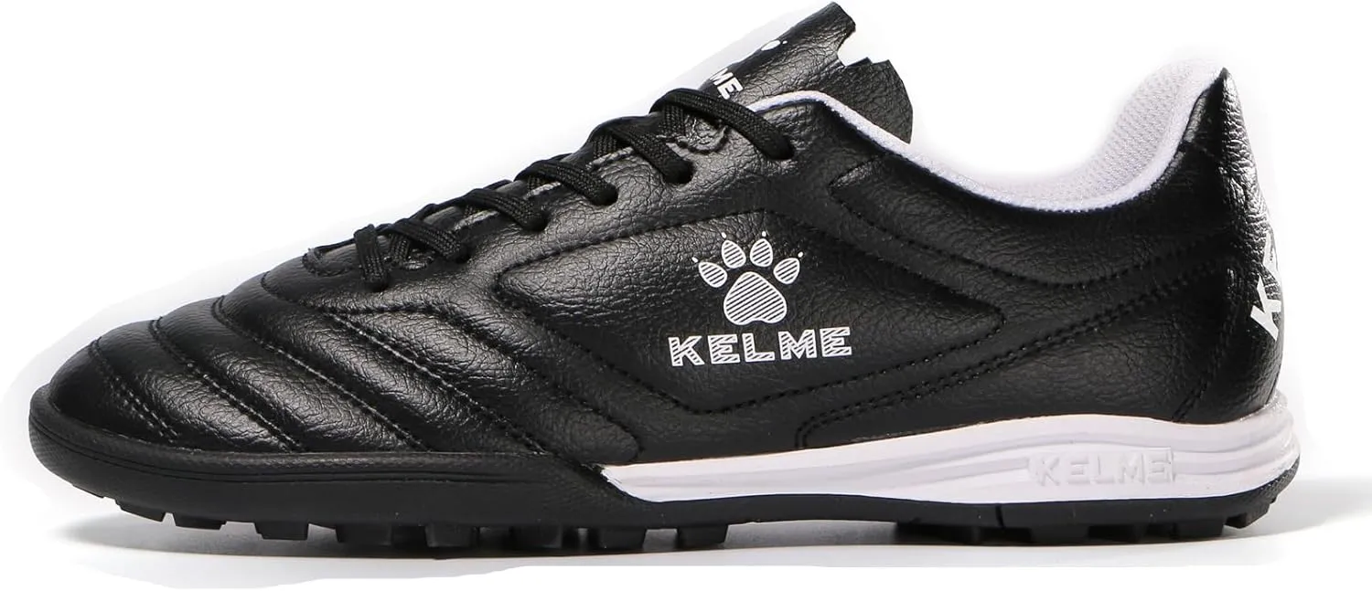 KELME Men's Soccer Shoes Football Shoes Outdoor Indoor Professional Futsal TF Football Breathable Sneakers Training