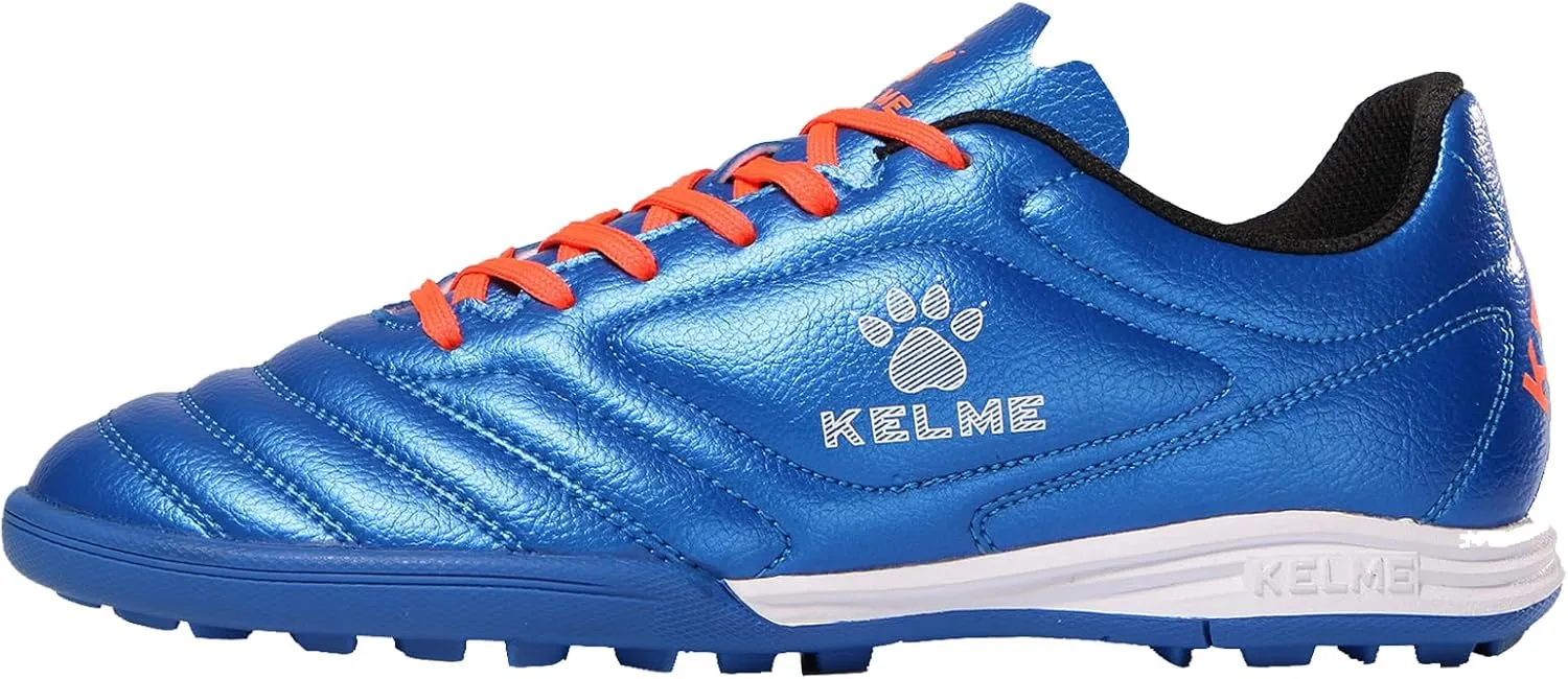 KELME Men's Soccer Shoes Football Shoes Outdoor Indoor Professional Futsal TF Football Breathable Sneakers Training