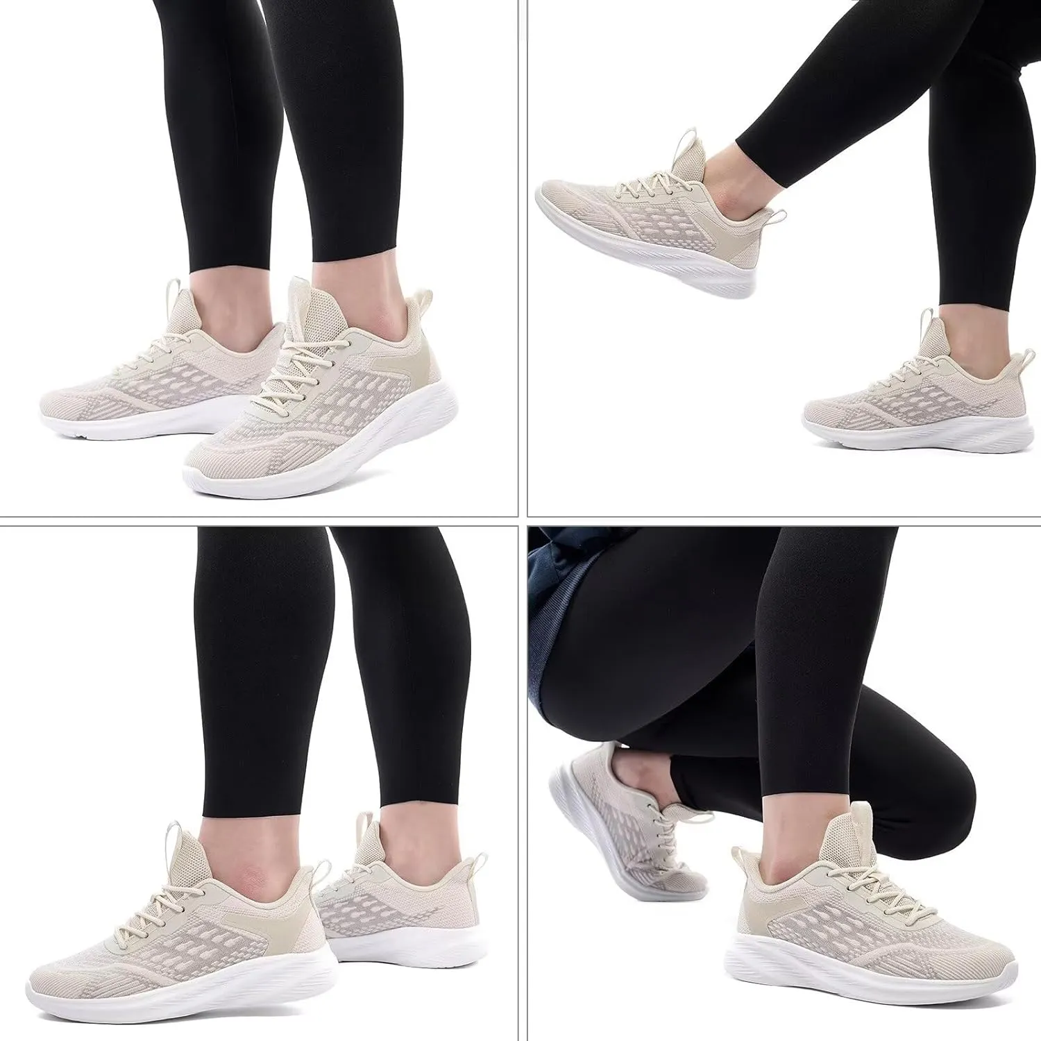 Lamincoa Women Walking Shoes Slip on Running Sneakers Lightweight Athletic Gym Workout Tennis Shoes