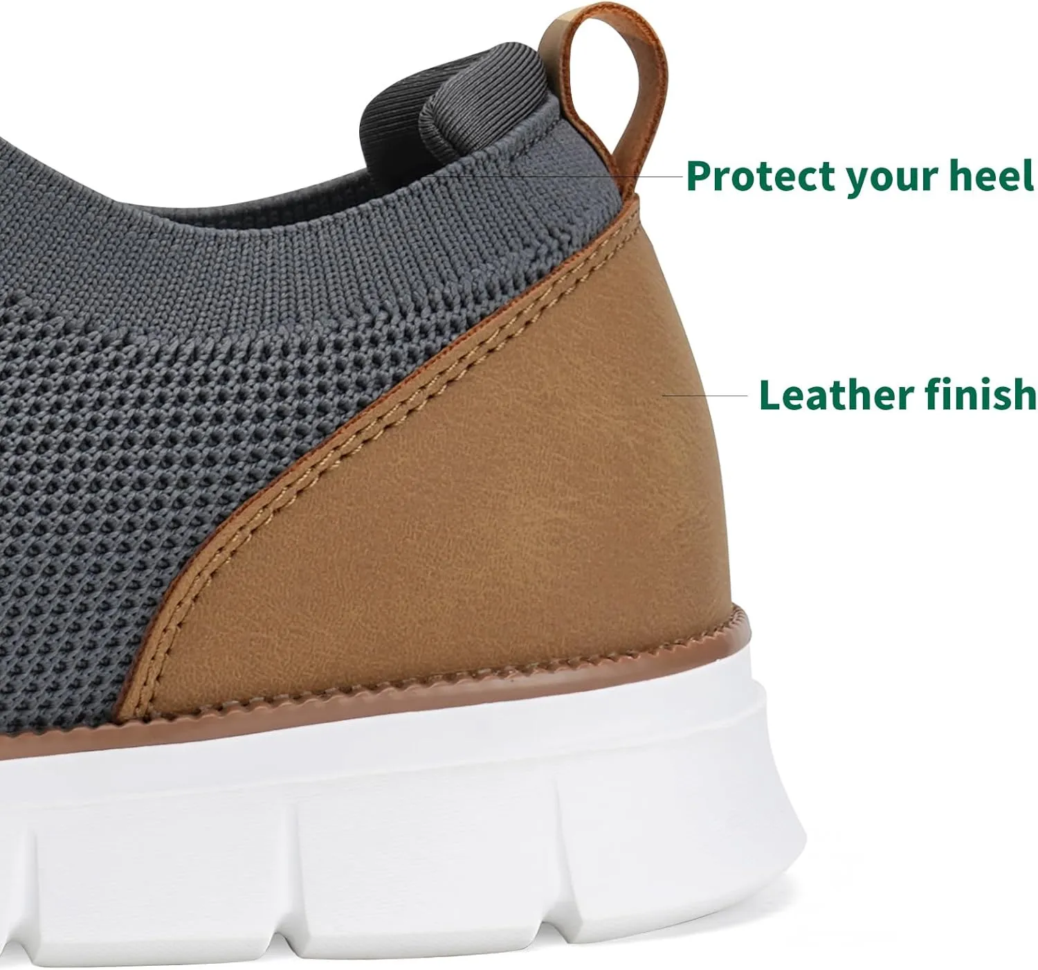 LEZTA Men's Casual Dress Shoes Sneakers Business Lightweight Oxfords Arch Support Walking