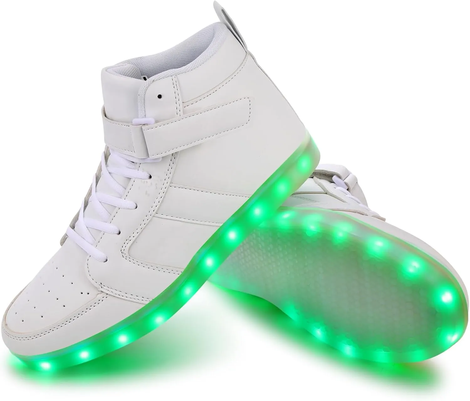 Light Up Shoes Men Women LED Shoes USB Charging Adult High Top LED Sneakers Glow in The Dark Footwear for Dancing Party Festivals Festivals
