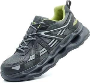 Lightweight Composite Toe Shoes, Breathbale Work Safety Steel Toe Construction Warehouse Sneakers