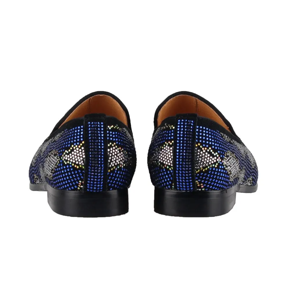 Loafers "Diamond snake"