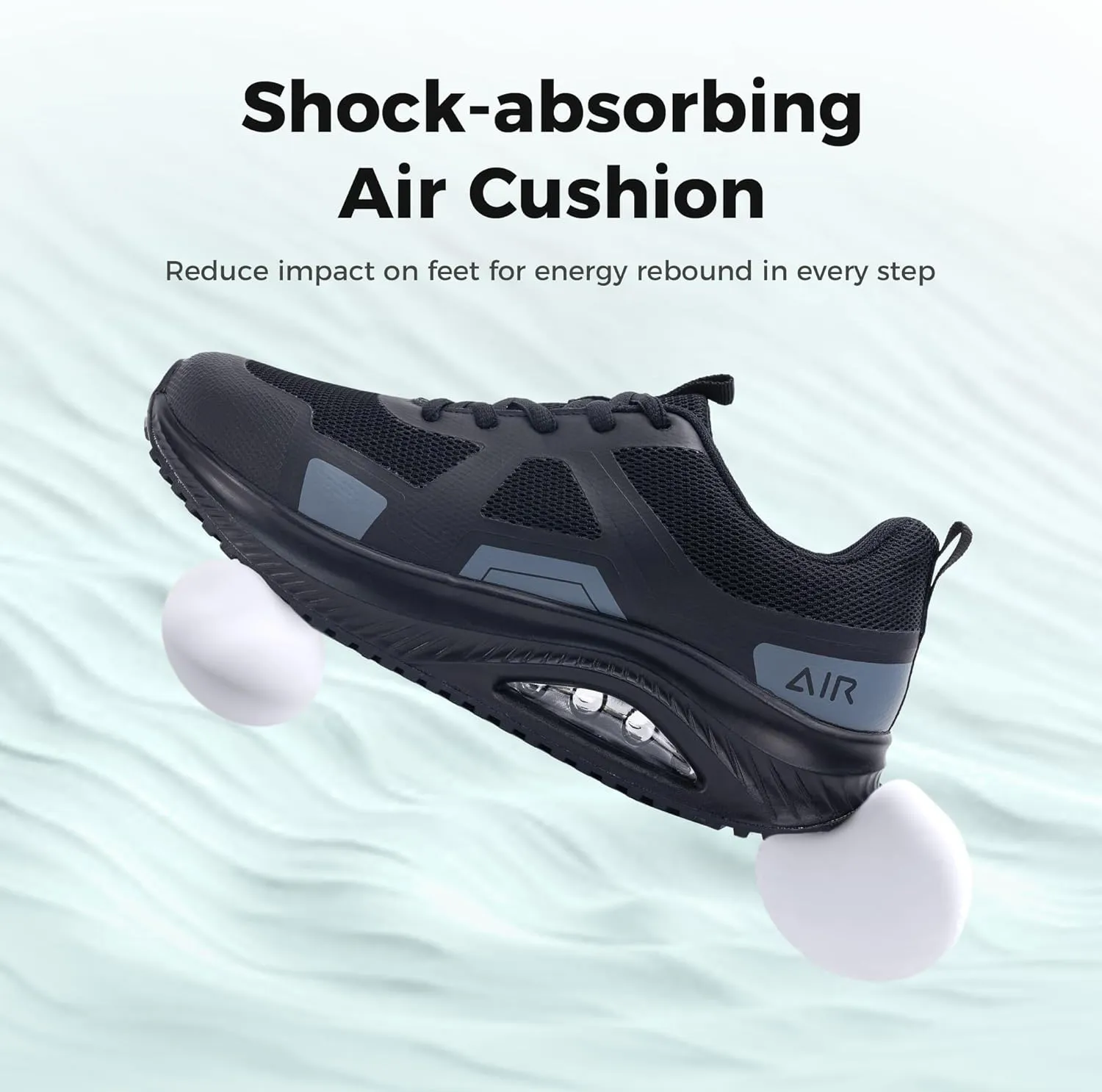 MAFEKE Womens Walking Shoes with Arch Support, Air Tennis Orthotic Fashion Sneakers for Plantar Fasciitis Pain Relief Size 5.5-11