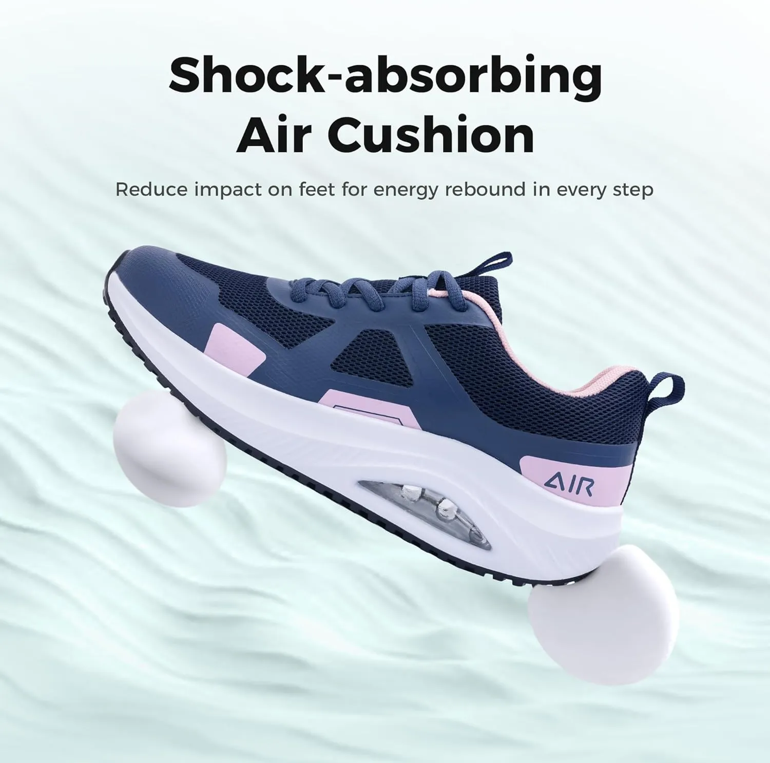 MAFEKE Womens Walking Shoes with Arch Support, Air Tennis Orthotic Fashion Sneakers for Plantar Fasciitis Pain Relief Size 5.5-11