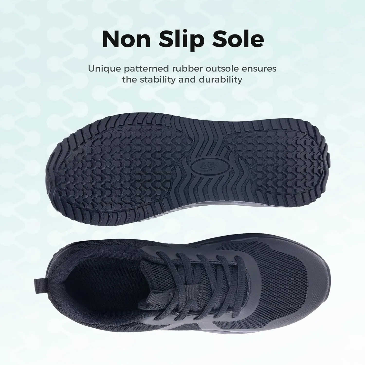 MAFEKE Womens Walking Shoes with Arch Support, Air Tennis Orthotic Fashion Sneakers for Plantar Fasciitis Pain Relief Size 5.5-11