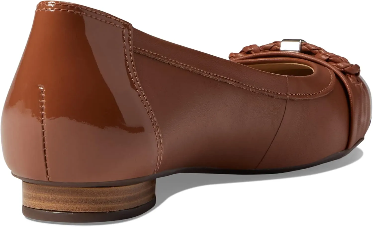 Marc Joseph New York Park Ave Dress Flats for Women – Calf Leather Upper – Injected Rubber Sole – Slip-on