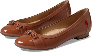 Marc Joseph New York Park Ave Dress Flats for Women – Calf Leather Upper – Injected Rubber Sole – Slip-on