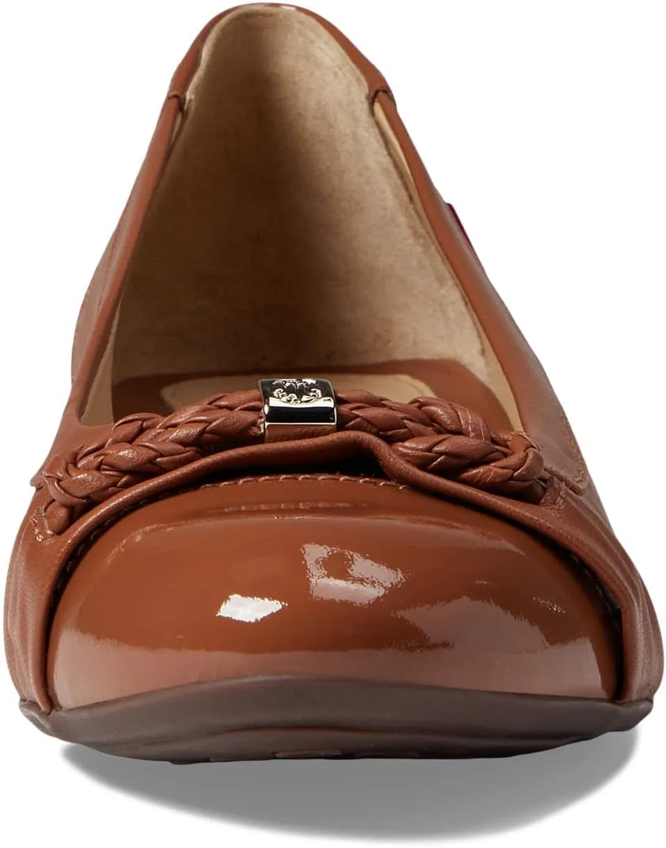 Marc Joseph New York Park Ave Dress Flats for Women – Calf Leather Upper – Injected Rubber Sole – Slip-on
